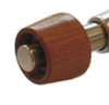 Комплект уголовой Хром 1/2 x M22x1,5, Цилиндрическая деревянная рукоятка