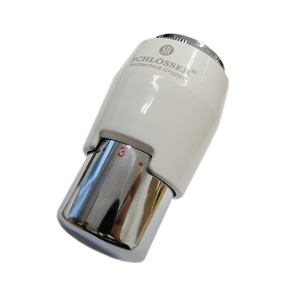 Головка термостатическая Brillant Plus M30x1,5 Белый-Хром
